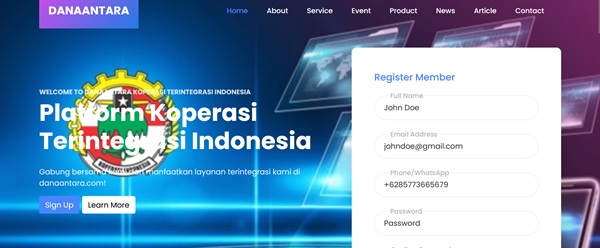 Danaantara Platform Koperasi Terintegrasi Indonesia KUARA De` MIRACLE Taekwondo